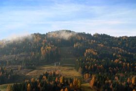 Der Kreischberg an einem wunderschön-herbstlichen Novembertag
